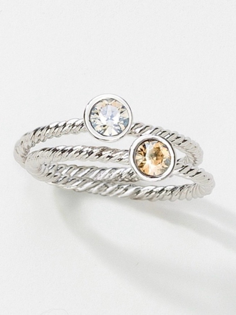 Trinket Rings 
Touchstone Crystal by Swarovski